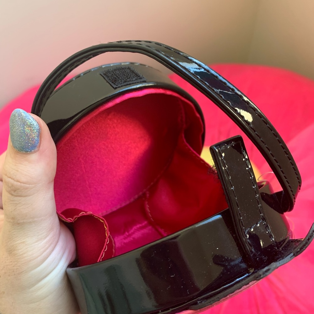 NEW Lady Bug Hot Pink Vinyl Mini Bag - Picture 3 of 4